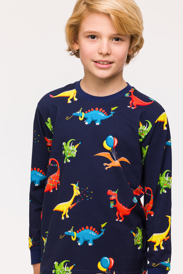 Woody boys pyjamaset dino print