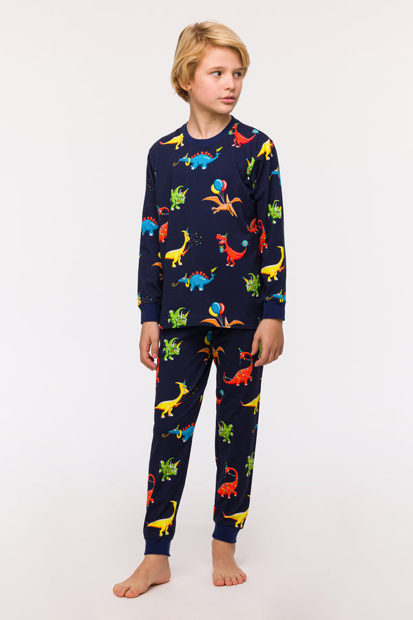 Woody boys pyjamaset dino print