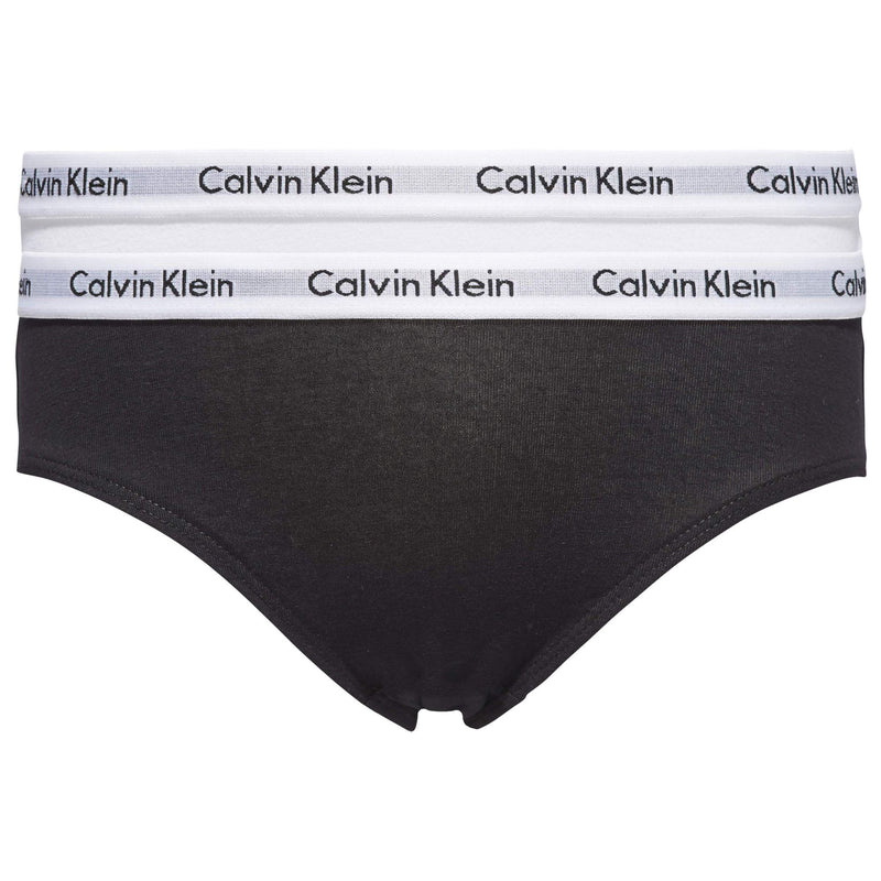 Calvin Klein 2-pack slips meisjes zwart-wit