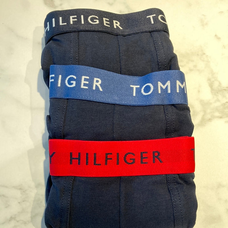 Tommy hilfiger 3 pack boxershort zwart-blauw-rood