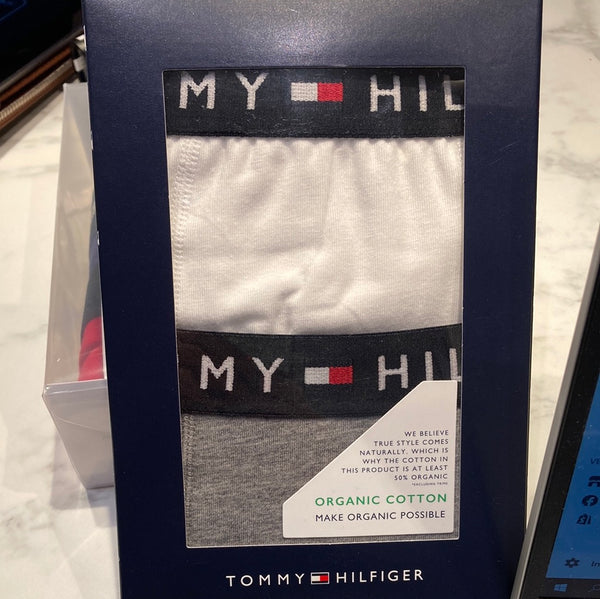 Tommy Hilfiger boxers wit-grijs