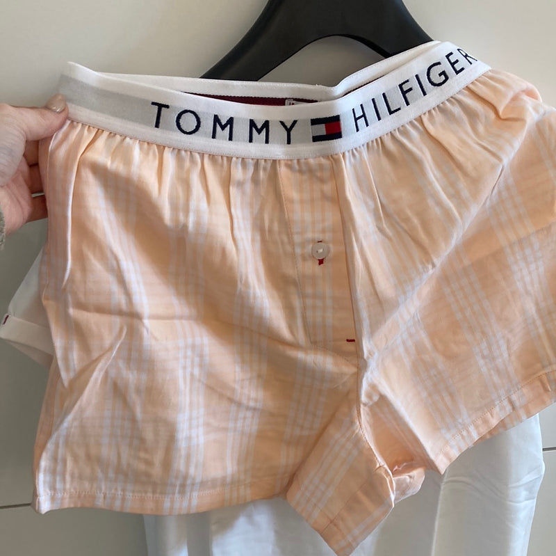 Tommy hilfiger pyjamaset oranje short
