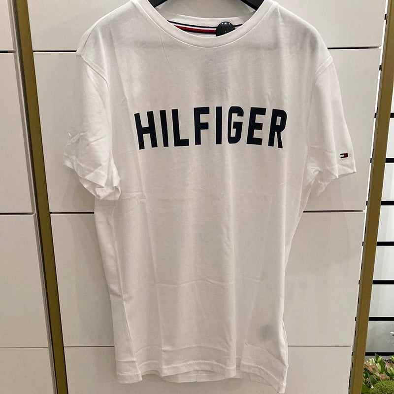 Tommy Hilfiger logo t-shirt wit