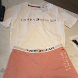 Tommy hilfiger pyjamaset roze short